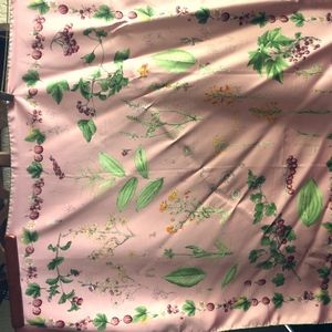 Tiffany Large Vintage Silk Scarf~ Beautiful Pastel Vibrant Colors ~ Excel Cond